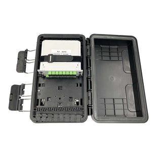 FTTH 16 core Wholesale Fiber Optica Access Terminal Box LGX Splitter NAP Distribution Box Splice Closure