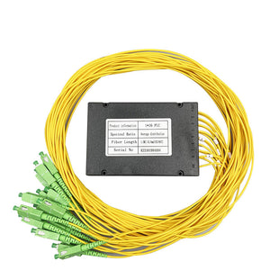 Fiber Optic 1:16 SC/APC ABS Cassette Type PLC Splitter Box Type for ftth