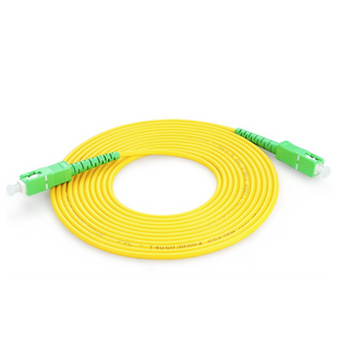 Fiber Optic SC/APC-SC/APC Simplex Singlemode Patch Cord