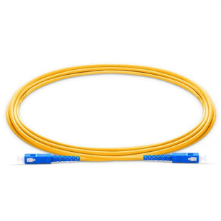 Manufacturer FTTH Optical fiber SC-SC  Singlemode Cable Jumper Patch Cord