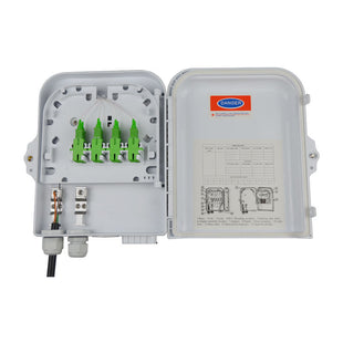 FTTH Waterproof 8 Core Nap FTTH FDB Fiber Distribution Box For Telecommunication