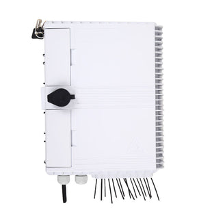 16 Core Waterproof  FTTH Fiber Access Distribution Box SC Adapters 1/16 Fiber PLC Splitter Box Outdoor