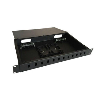 19 Inch 12 Ports Rack Mount Fiber Optic Distribution Frame Patch Panel/ Rack Mount ODF